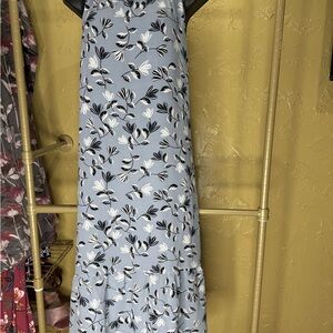 J. Jill Blue Floral Dress